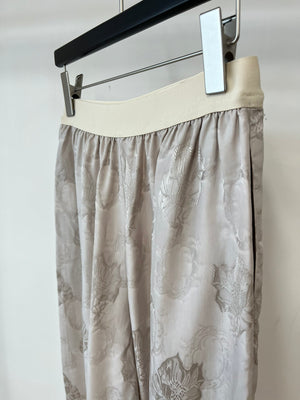 Jacquard Sleeveless Vest + Pants Set