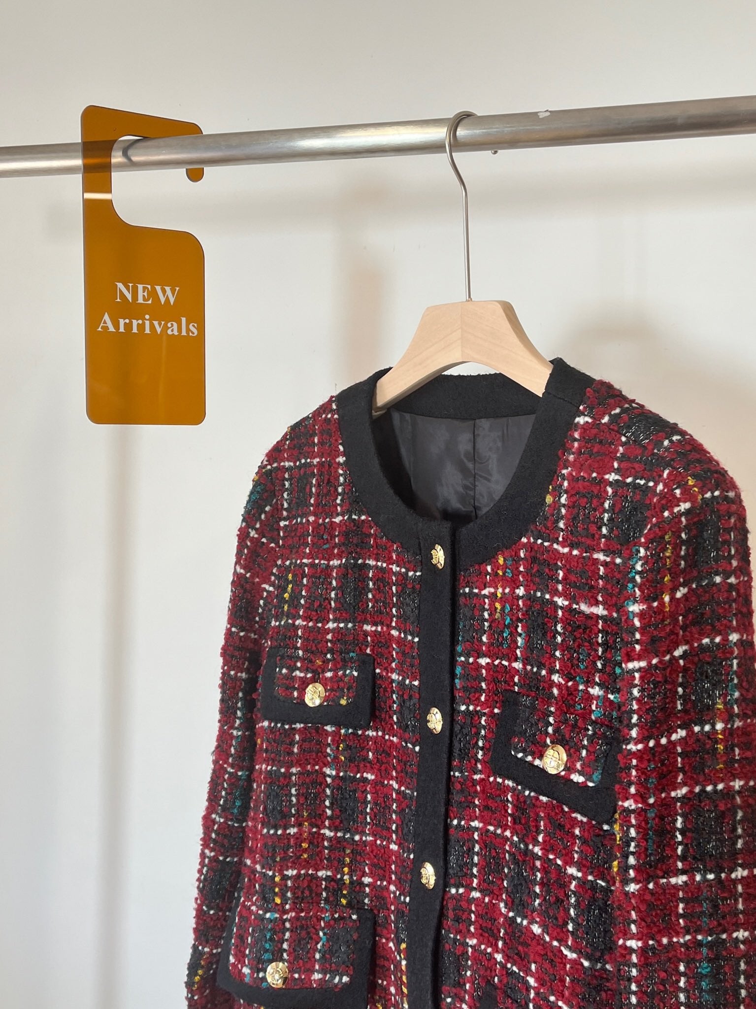 Tweed Check Jacket!