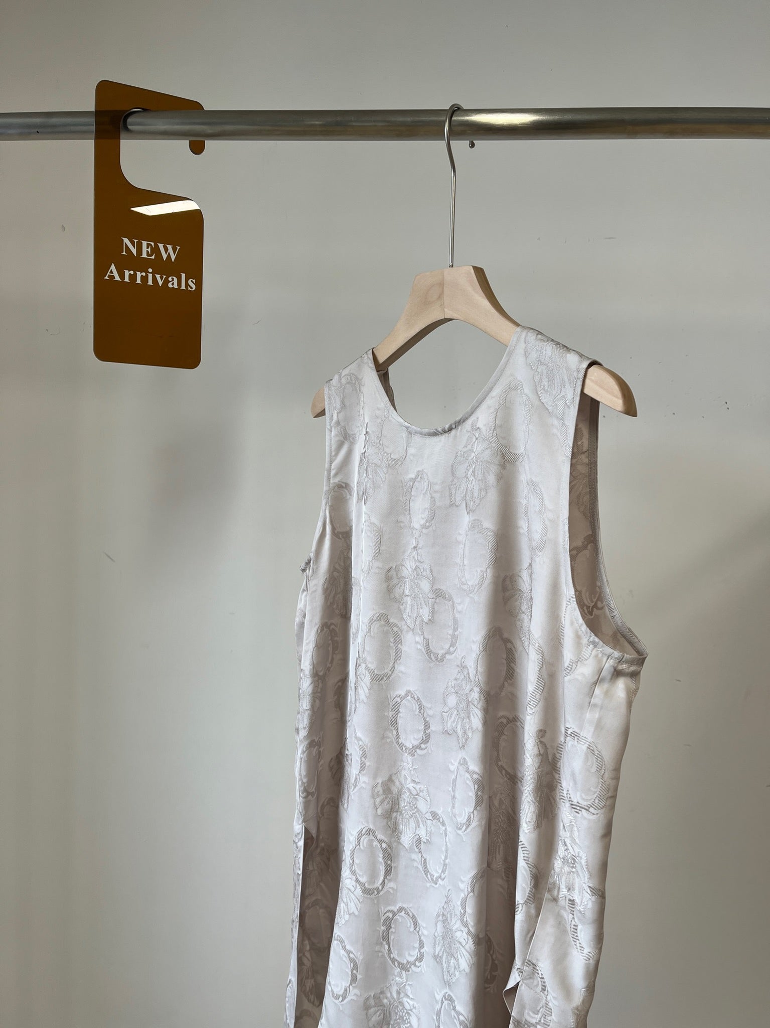 Jacquard Sleeveless Vest + Pants Set